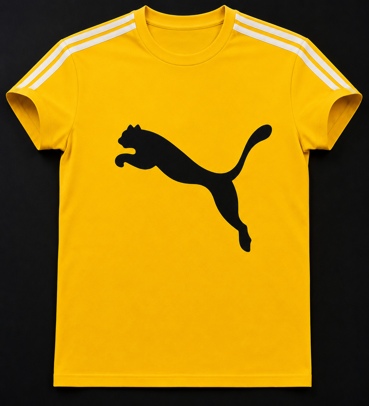 Regular Fit T-Shirt (Yellow, L)